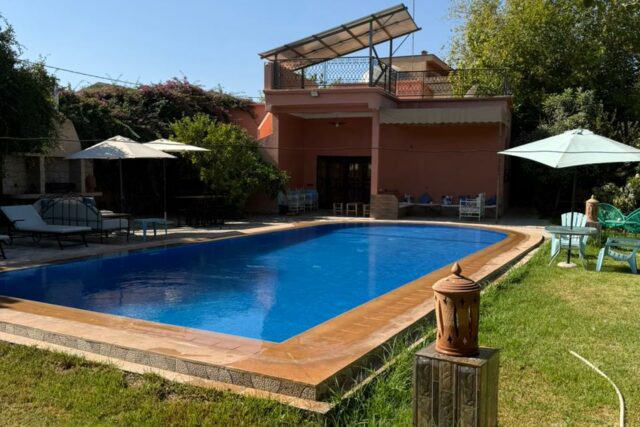 Villa meublée à louer – Route de l’Ourika, Marrakech